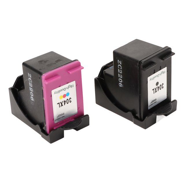 304XL Ink Color Black Inkjet Combo Replacement For For 5055 5052 5010 2600 Printer