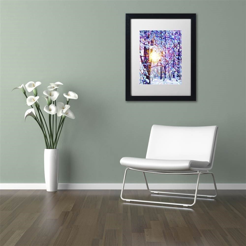 Mandy Budan 'Early Riser' Matted Framed Art