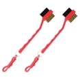 thumbnail image 4 of Cepillo para palos de golf, limpiador de ranuras para palos, herramienta de limpieza de usos múltiples de doble cara de plástico, accesorios de golf para golf Deportes Ecomeon no, 4 of 5