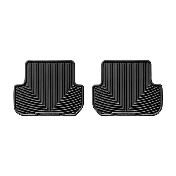 WeatherTech All-Weather Floor Mats compatible with Mercedes CLK 55 AMG, CLK 63 AMG, CLK-Class - 2nd Row, Black