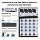 thumbnail image 3 of Mezclador Bloosom  Bluetooth Usb Dsp (6 Canales) Negro, 3 of 4