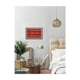 thumbnail image 3 of Red Abstract Art Print|Framed Canvas Wall Decor for Living Room, 3 of 6