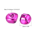 thumbnail image 2 of Jingle Bells, 1"(25mm) 8 Pack Small Bells for Crafts DIY Christmas, Rose Red, 2 of 5