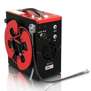 GX Pump CS3 Portable PCP Air Compressor, 110V AC/12V DC Input, Auto-Stop,4500Psi/30Mpa