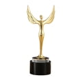 thumbnail image 1 of Trofeos De Premio Chapados En Oro Para Regalos De Recuerdos De Fiestas De Jardín De Infantes Ángel SM SunniMix premio trofeo, 1 of 8