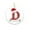 D, variant on UttpKLBx Christmas Letter Ornaments 2024, Personalized Christmas 26 Letter Ornaments for Christmas Tree Gifts, Christmas Tree Ornaments, DIY Hanging Christmas Ornaments (N)