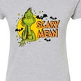 thumbnail image 3 of The Grinch - Scary Mean - Juniors Fitted Graphic T-Shirt, 3 of 5