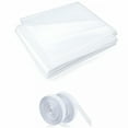 thumbnail image 2 of SELIVO Window Insulation Kit 47inX63in for Winter Keep Cold Out,Adjustable Cuttable Transparent Film 180㎛ Thickness,Easy to Open for Ventilation,Reusable Plastic Window Wrap, 2 of 6
