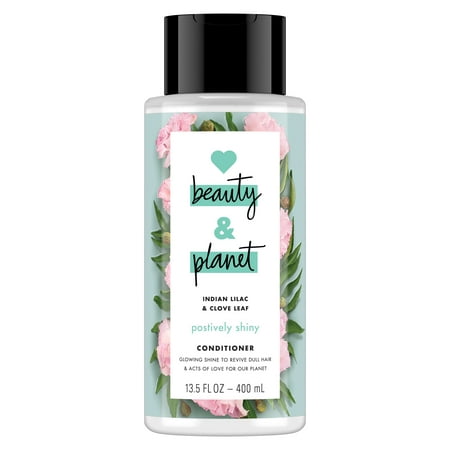 Love Beauty And Planet Positively Shiny Conditioner Indian Lilac & Clove Leaf 13.5