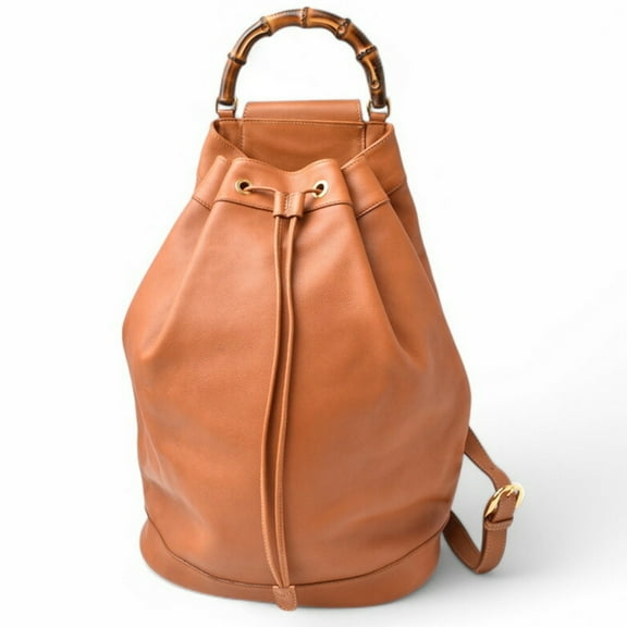 Pre-Owned GUCCI Bamboo Shoulder Bag Body Brown 003.113.0037 (Good)