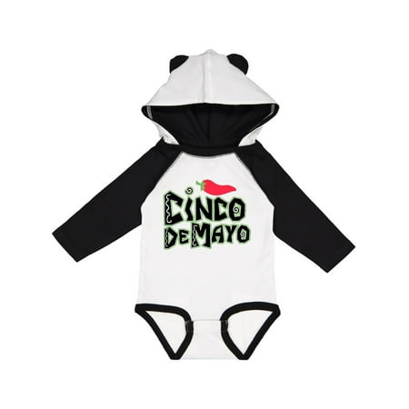 

Inktastic Cinco De Mayo with Red Pepper Gift Baby Boy or Baby Girl Long Sleeve Bodysuit
