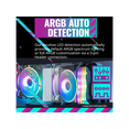 thumbnail image 4 of CoolerMaster Hyper 212 Halo 120mm ARGB CPU Air Cooler, White, 4 of 15