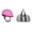 Hot Pink, variant on TuffRider Starter Basic Helmet S Hot Pink with BONUM Helmet Bag with Assorted Color