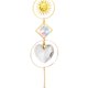 thumbnail image 2 of Carillón De Viento 5 uds colgante Luna sol corazón bola receptor de luz cristal carillón de viento al aire libre Wdftyju Libre de BPA, 2 of 3