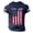 Navy, variant on CIENVNSTG Short Sleeve Graphic Tees for Men USA Flag T-Shirts 4th of July Shirt Crewneck Summer Tops White 4XL