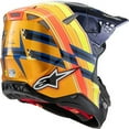 thumbnail image 2 of ALPINESTARS Supertech M10 Helmet - TLD Edition 25 - MIPS? - Gloss Dark Blue/Orange/Yellow/Fluo Red - Small 8300225-7156-S, 2 of 2