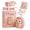 A, variant on VMWMSSR Animal Diy Felt Patchwork Craft Kit Full Accessories Embroidery Thread Beads Stuffing Needle Included Cute Animal Handmade Toy For Craft Lovers Art Project(B-5.91")
