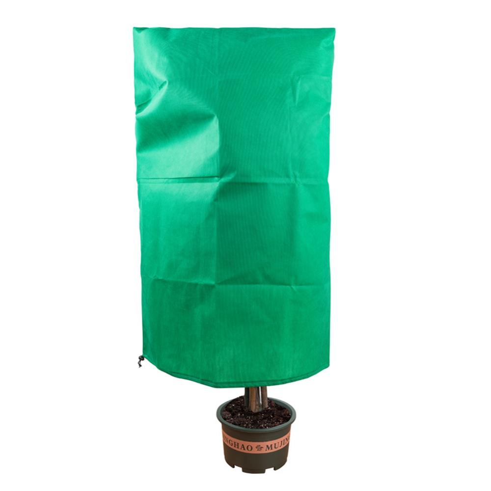 Winter Drawstring Plant Covers, 31"/39"/47" Frost Cloth Blanket