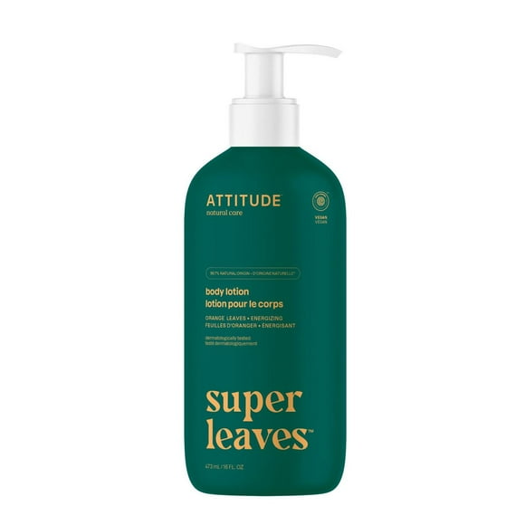 ATTITUDE super leaves, Lotion pour le Corps, Feuilles d'Oranger, 473 mL 473 ML