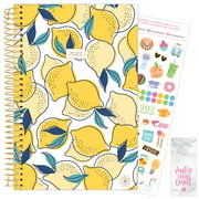2022 Calendar Year (Jan-Dec) 5"x8" SOFT COVER PLANNER, Lemons by bloom daily planners