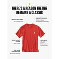 thumbnail image 2 of Carhartt Men's Loose Fit Heavyweight Short-Sleeve Pocket T-Shirt, Roasted Tomato, 2 of 4