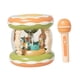 thumbnail image 3 of Conjunto de instrumentos de tambor electrónico, carrusel de tambor musical con luces Centro de mesa de actividades para niños y niñas 1+ Regalo para, 3 of 9