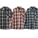 thumbnail image 4 of Mens Camisas de Manga Larga Casual Vintage Turndown Cuello Botón Abajo Camisa Chaqueta con Bolsillo Poliéster Tops Diario, 4 of 9