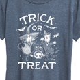 thumbnail image 3 of The Nightmare Before Christmas - Trick Or Treat - Women's Short Sleeve Graphic T-Shirt, 3 of 5