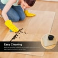 thumbnail image 4 of Office Mat for Hardwood Floor, 36" x 48" Rectangle Clear Chair Mat ,Matte, PVC, 4 of 10