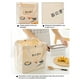 thumbnail image 5 of Bearachild Fiambrera para hombre y mujer, bolsa con asa, contenedor de comida escolar, bolso de mano, fiambrera portátil, cocina, portabebés Cocina y Comedor Cuadrado Azul Oscuro, 5 of 6