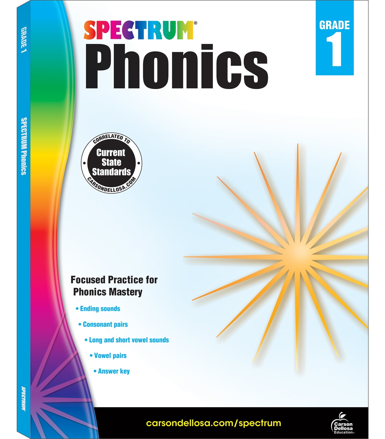 Spectrum: Spectrum Phonics, Grade 1 (Paperback) - Walmart.com