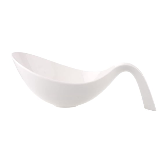 Villeroy & Boch Flow Salad Bowl with Handle 60.75 oz White