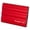 Red, variant on Portable External SSD, High Speed Solid State Drive for PC Laptop Gaming, Compact Backup Storage for Photos Videos Files (Blue)