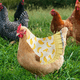 thumbnail image 5 of Delantal de gallina con montura de pollo de 3 piezas, chaqueta de pollo, delantal de gallina, fijador de plumas, cubierta trasera de ala de aves de corral, 5 of 6