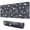 Spider Web Bats, variant on Long Mouse Pads for Desk,Spider Web Bats Halloween Pattern Desk Mats on Top Of Desks, Desk Mouse Pad Extra Large with 3mm Non-Slip Base and Stitched Edge for Gaming,Office,Work,Home 31.5x11.8in