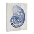 thumbnail image 2 of Stupell Industries Traditional Blue Nautilus Shell Canvas Art, 16 x 20, by Susan Arnot, 2 of 7