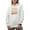 White, variant on I Hate When People Confuse Education with Intelligence, Funny Misconception, Heather Grey Hooded Sweatshirt or Hoodie, Small
