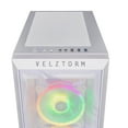 thumbnail image 6 of Velztorm White Mini Pilum Gaming Desktop PC (AMD Ryzen 7 5700X 3.40Ghz, GeForce RTX 3050 8GB, 128GB DDR4, 8TB PCIe NVMe SSD, 120mm AIO, 750W PSU, AC WiFi, Win 11 Pro) VELZ0093, 6 of 7