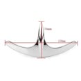 thumbnail image 2 of Gold Wing GL1800 Chrome Motorcycle Front Fender Fairing Tip for Honda Honda Goldwing GL1800 2001- Gold wing F6B 2014-, 2 of 5