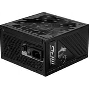 MSI - MPG A850GS PCIE5, 80+ Gold Full Modular Gaming PSU, 12V-2x6 Cable, 5080 5070 ATX 3.1 & PCIe 5.1 Ready. Embossed Jacket Cables. 850W Power Supply,