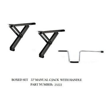 BAL 23222 Set of 2 "C" Jacks with Handle, 22"