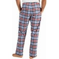 thumbnail image 2 of Hanes Men's Cotton Woven Pajama Pant, Red/Blue Plaid, 5XL, 2 of 4