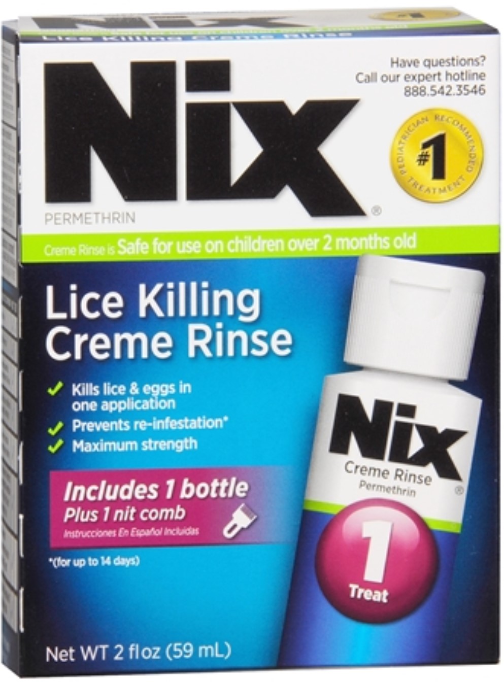 Nix Lice Treatment 2 oz (Pack of 6) - image 1 of 1