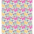 thumbnail image 3 of Spring Duvet Cover Set, Flowers Butterflies Plants Vibrant Summer Blooms Leaves Nature Wings Design, Decorative 3 Piece Bedding Set with 2 Pillow Shams, Calking Size, Multicolor, by Ambesonne, 3 of 3