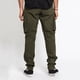 thumbnail image 4 of Pantalones casuales Honeeladyy de pierna ancha para hombre, con bolsillos cargo y cordones, pantalones deportivos casuales, pantalones largos de lino para hombre, 4 of 7