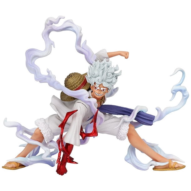 Figuras de acción de One Piece, estatua de colección de Pvc de 19cm, Luffy, dios del sol, Nika, modelo de adorno, muñeca, juguetes, regalos