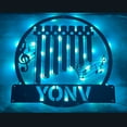 thumbnail image 2 of Handmadetneonsign Instrument Metal Wall Art Light, Instrument Music Metal Sign Wall Decor, Music Show Metal Decor, 2 of 4