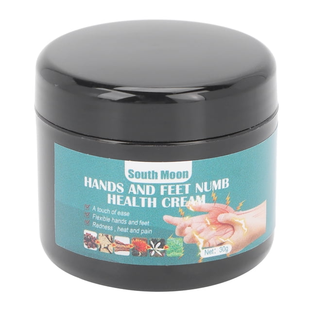 Crema para entumecimiento de manos y pies 30 g de crema para aliviar el dolor de los nervios alivio del dolor de neuropatía para aliviar la rigidez de las articulaciones de los ANGGREK Otros