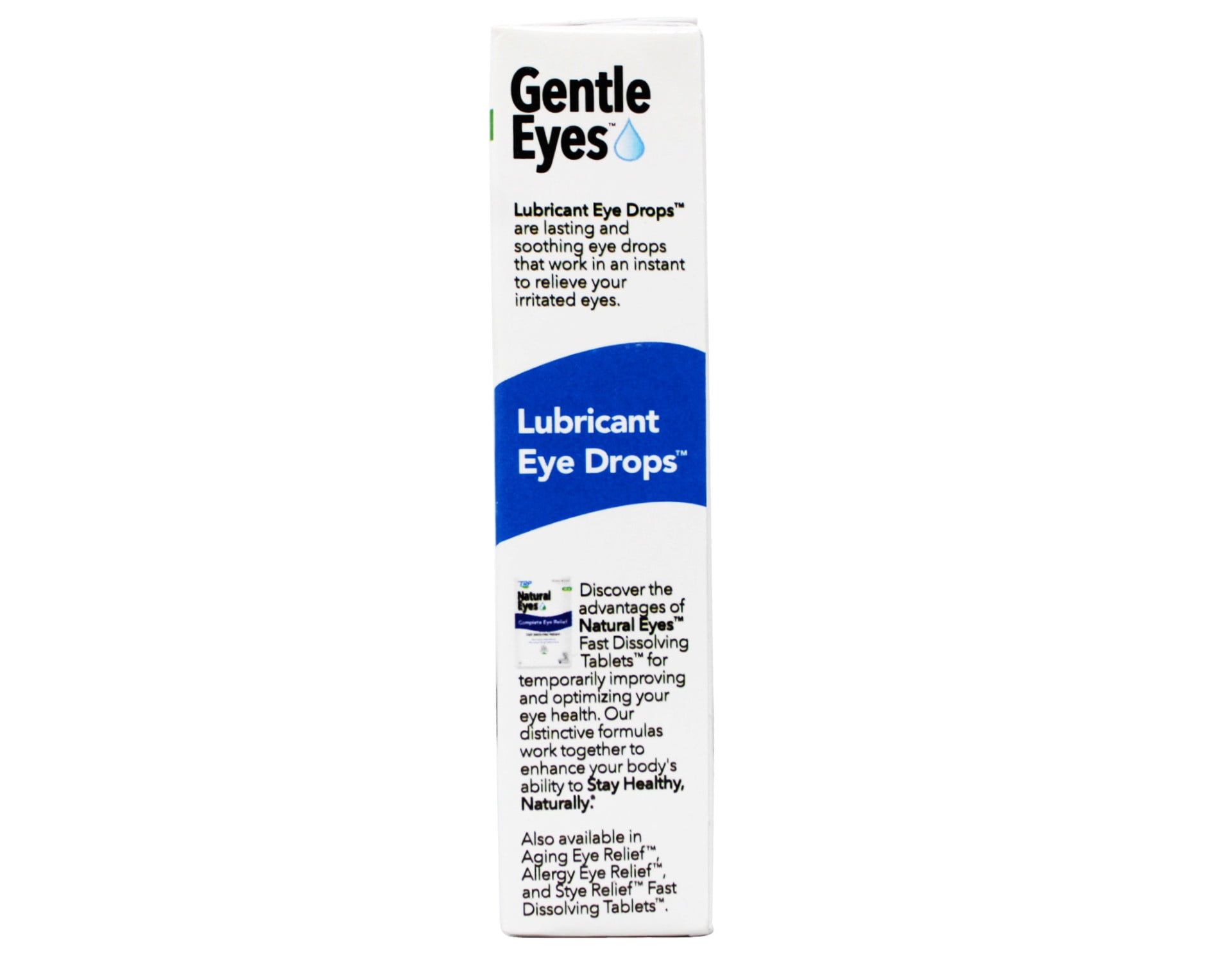 6 Pack - TRP Gentle Eyes Lubricant Eye Drops, Fast Long Lasting Relief, Moisturizing, 0.5 fl oz