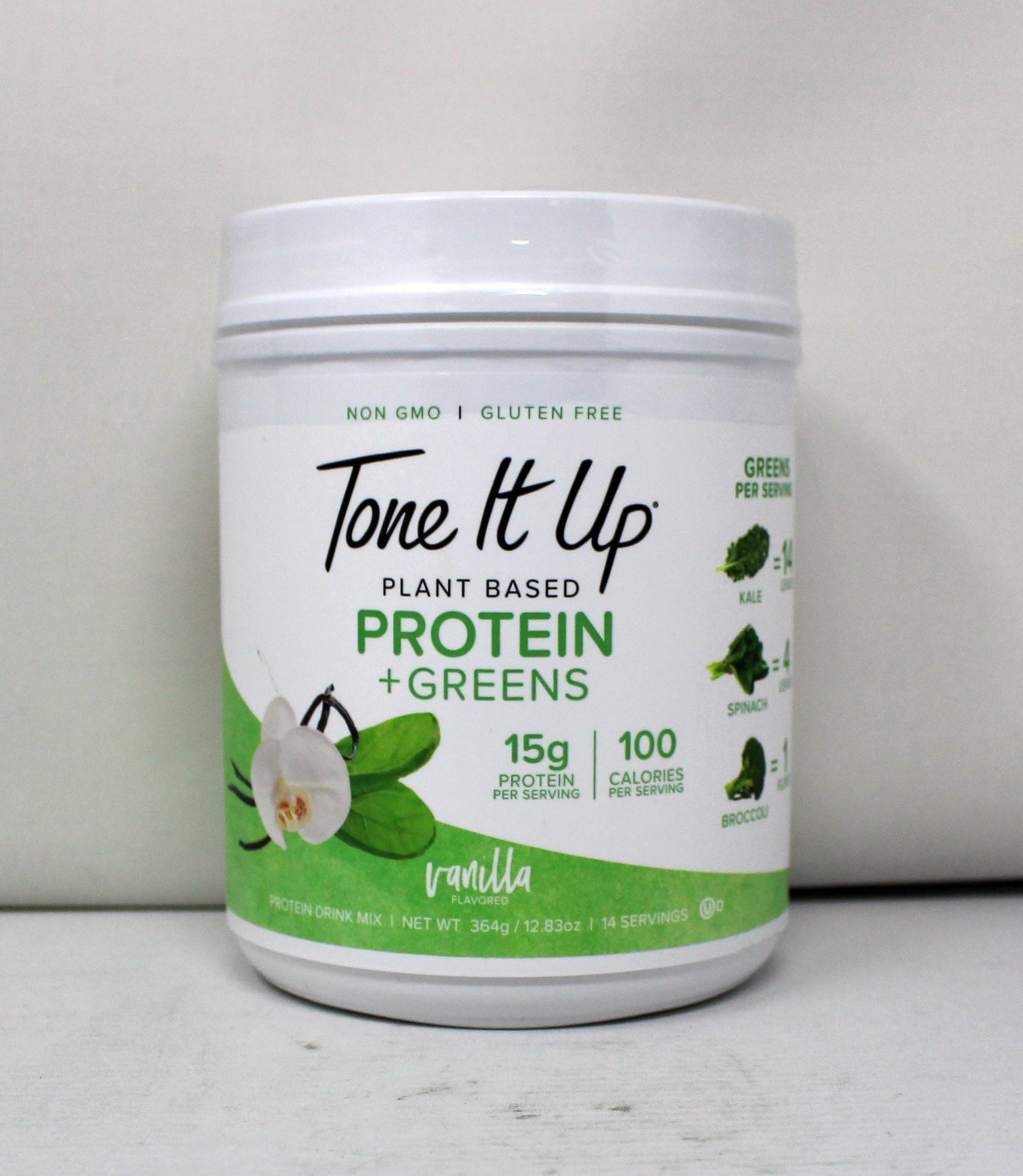 Tone Up Plant Based Protein - Vanilla 12.83 Ounces - Walmart.com